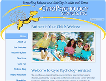 Tablet Screenshot of gyropsychology.com